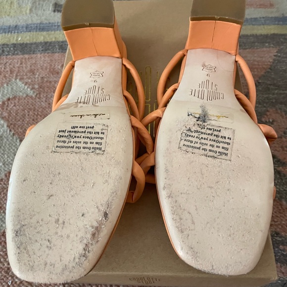Charlotte Stone Size 9 Paola in Apricot - Picture 3 of 4